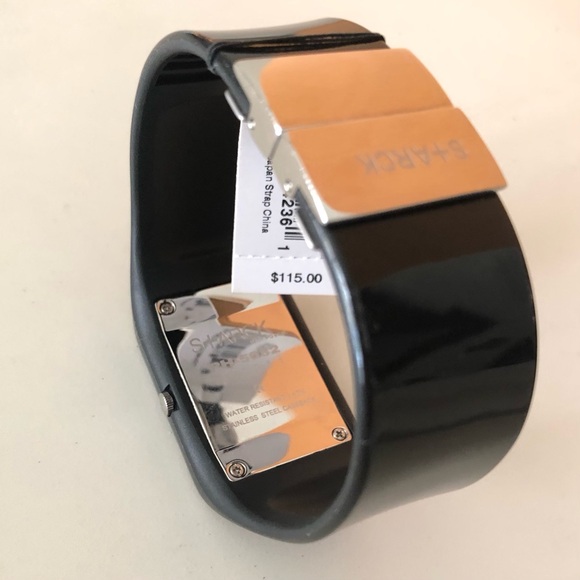 Philippe Starck Fossil BLACK Economique Analog Watch RARE! - Picture 6 of 10